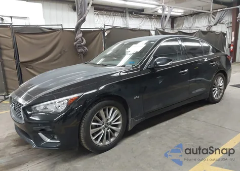 2020 Infiniti Q50 Luxe z USA, uszkodzony, nr VIN JN1EV7AP1LM208416